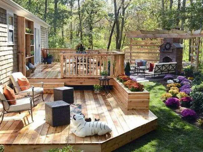 backyard landscape designs