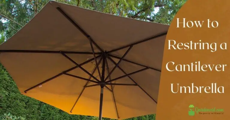 How to Restring a Cantilever Umbrella? (Complete Guide!)