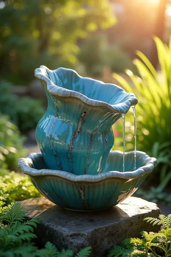 artistic ceramic water features