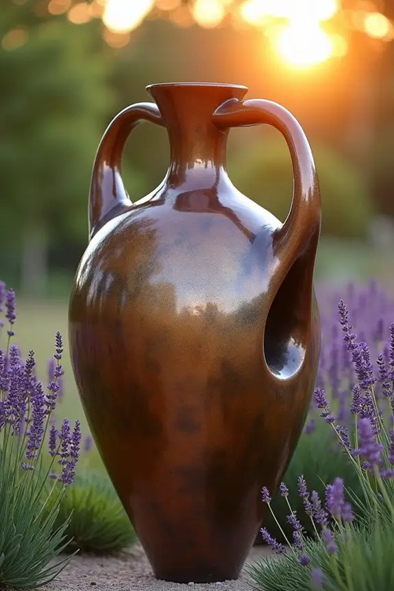 breathtaking pottery garden sculptures