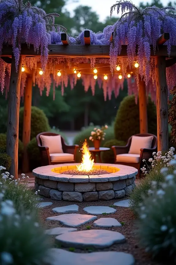 enchanting evening fire blooms