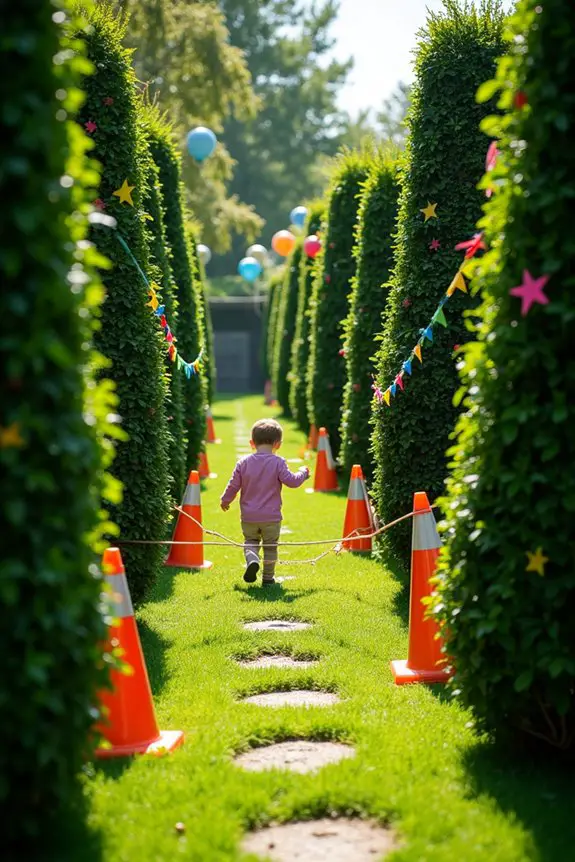 enchanting garden adventure maze