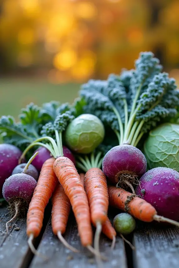 frost enhances vegetable flavor