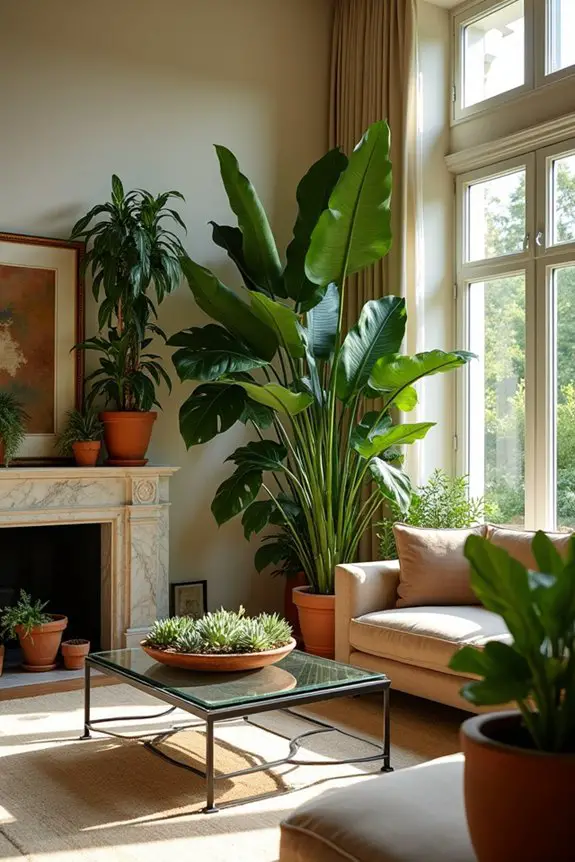 indoor plants styling ideas