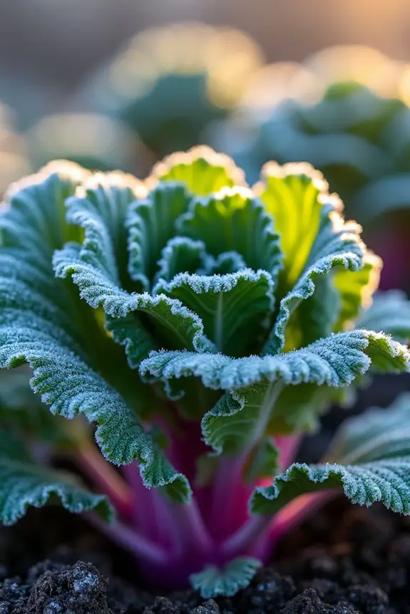 kale thrives in autumn