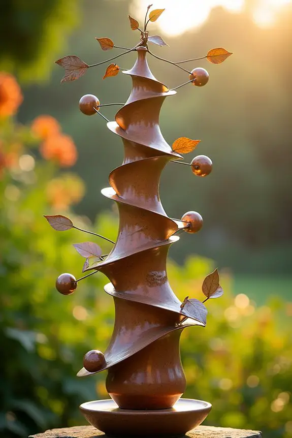 kinetic pottery sculptures dance