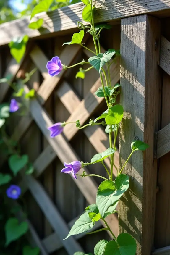 living trellises as art