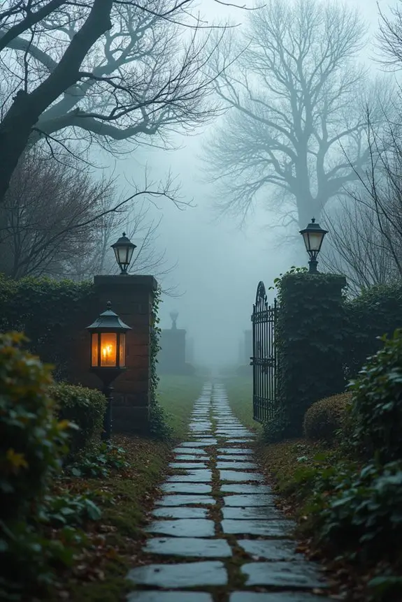 misty enchanted garden design