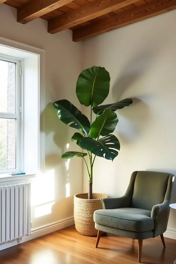 transform corners with plants