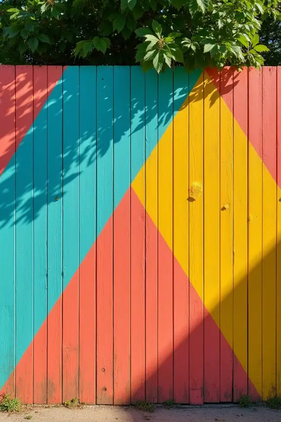 transforming fences into galleries
