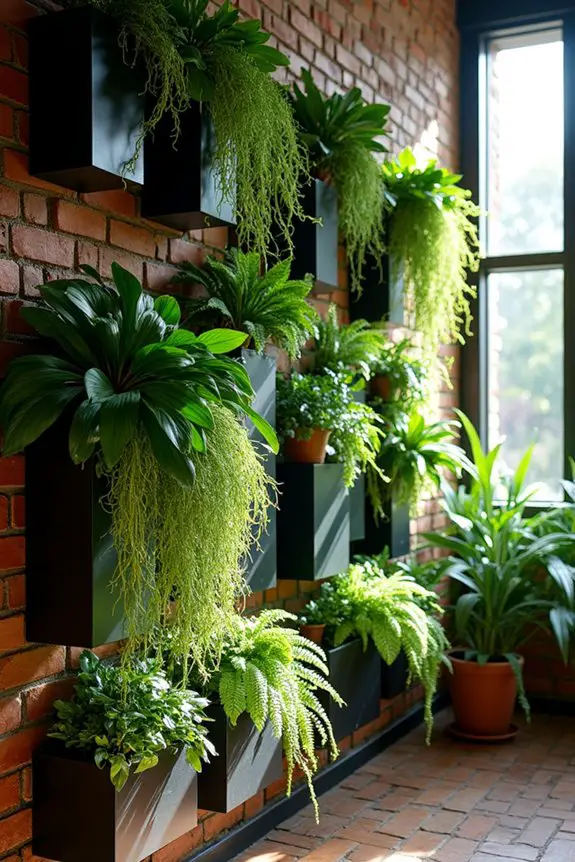 vertical garden wall design