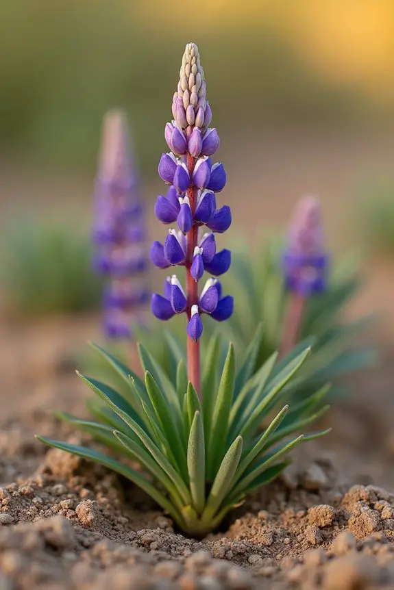 wild lupine enriches soil