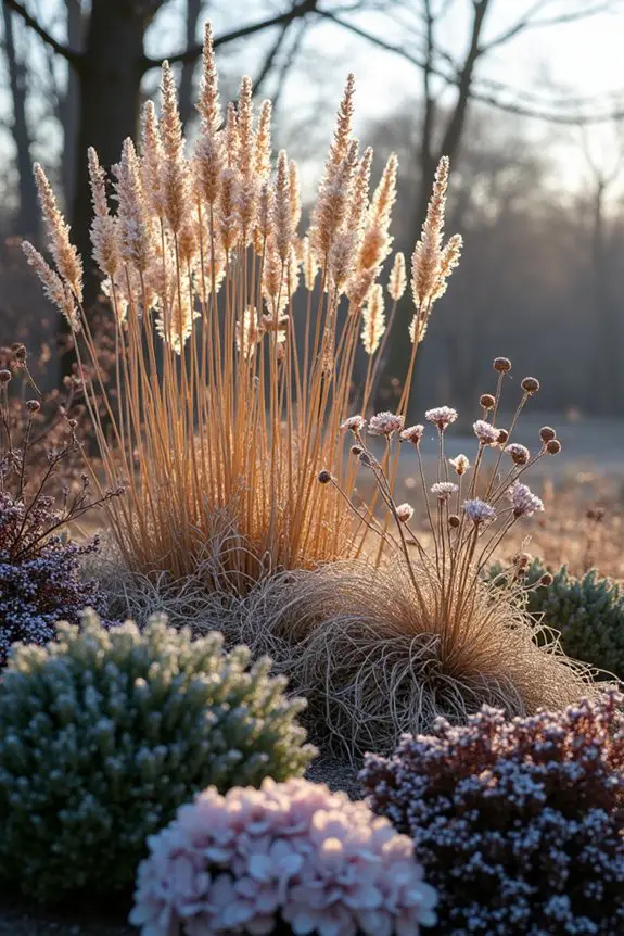 winter garden architectural beauty