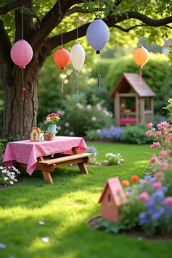 enchanting garden party themes
