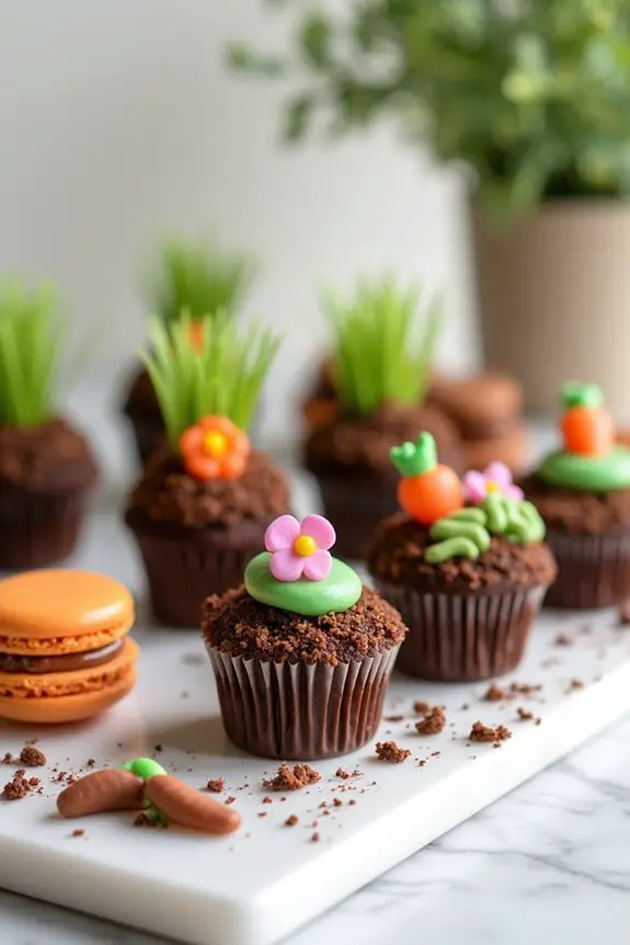 enchanting garden themed treats
