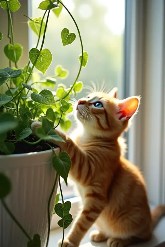 pet safe cascading greenery care