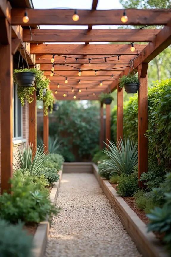 creative overhead landscaping installations