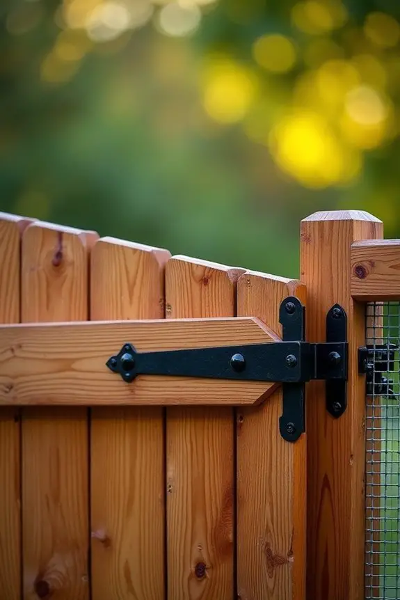 elegant dual section gates