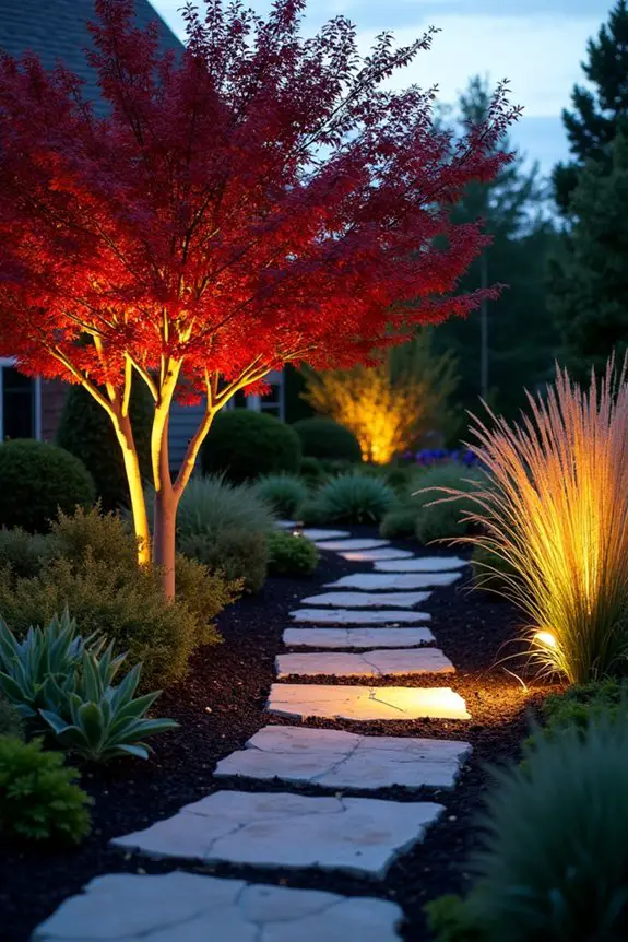 enchanting outdoor lighting effects