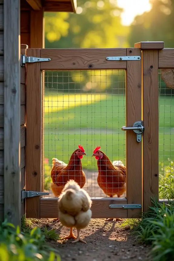 innovative chicken gate solutions
