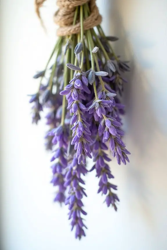 lavender wall art elegance