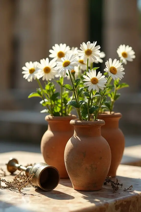 daisy petals for healing