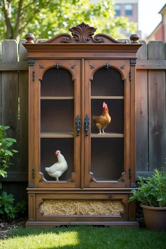 elegant vintage chicken coop