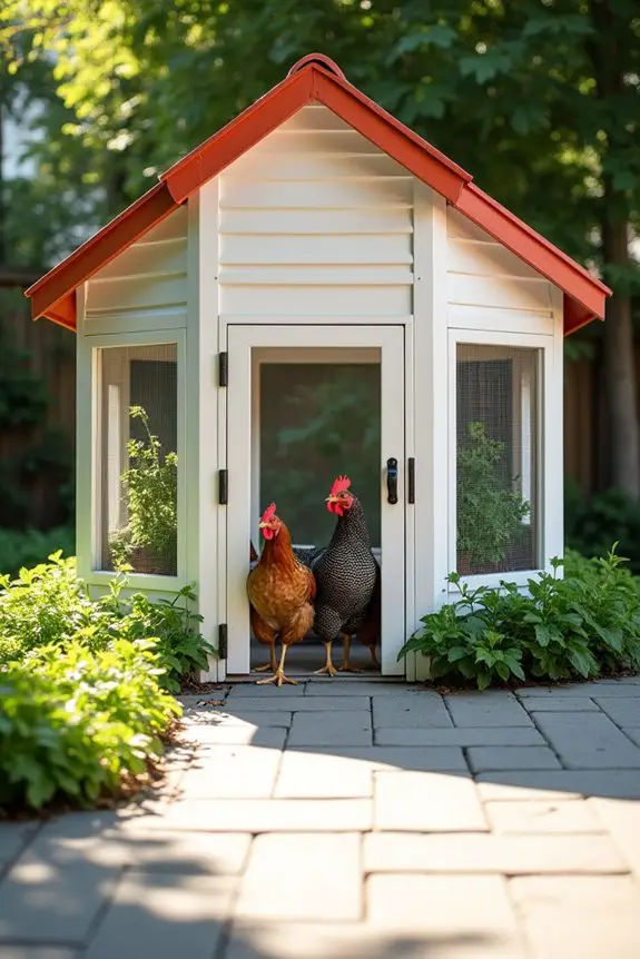 innovative urban chicken coops