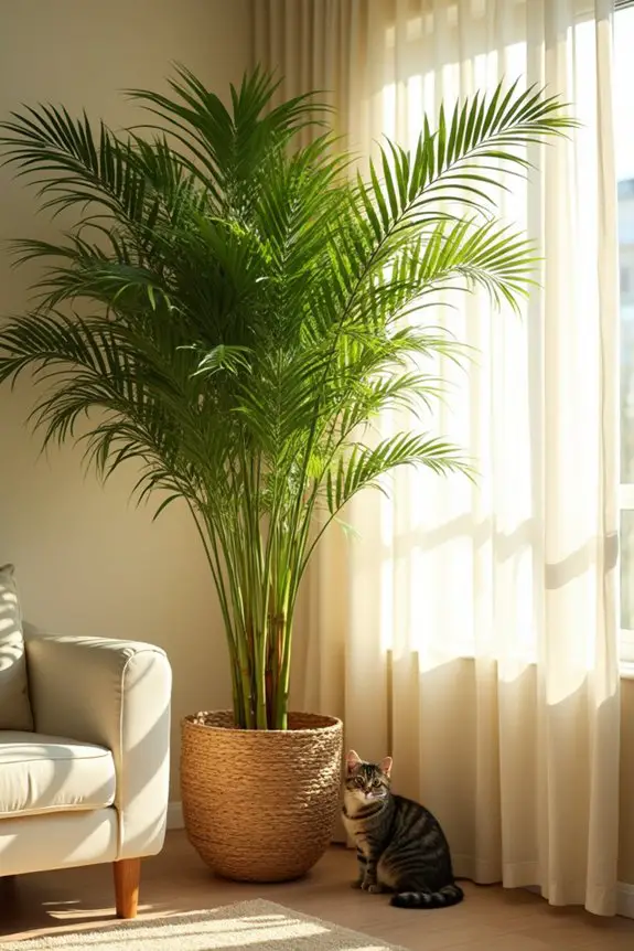 lush tropical indoor retreat