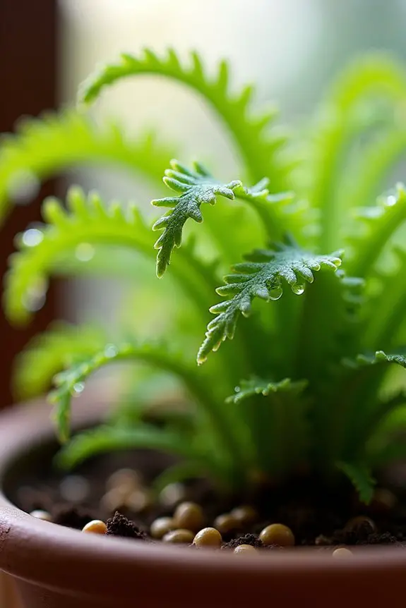 nurturing ferns for vibrancy