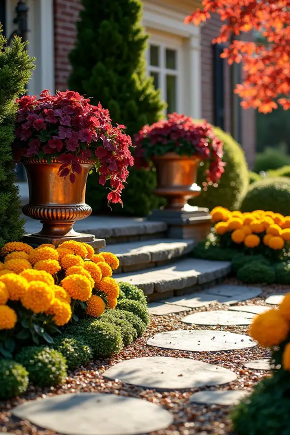 seasonal rotating plant displays