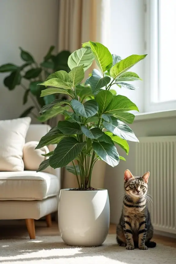 textured non toxic houseplant beauty