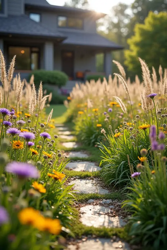 transform lawn into meadow
