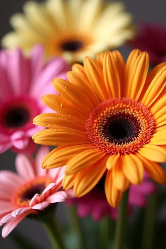 vibrant joyful long lasting flowers