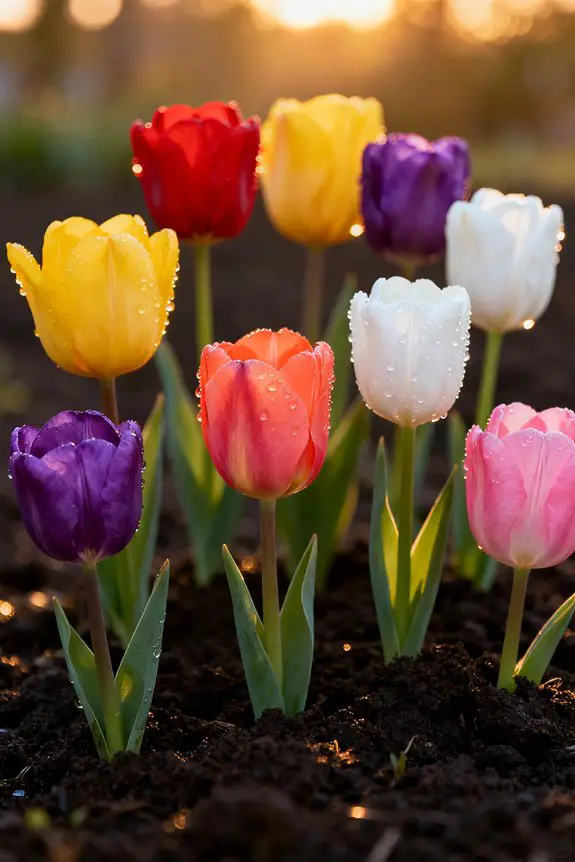 beautiful tulip garden varieties