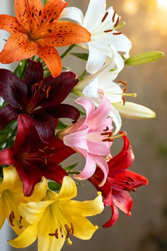 dramatic lily flower varieties