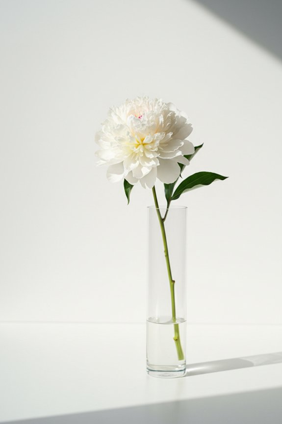 elegant single stem arrangements