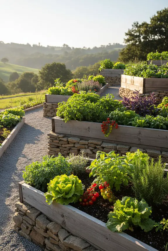 hillside vegetable garden tips