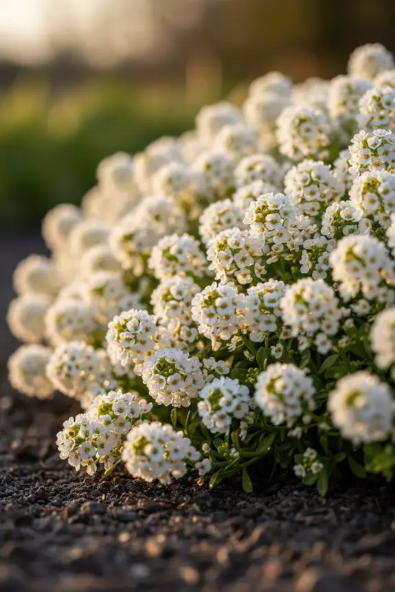 honey scented ground cover blooms