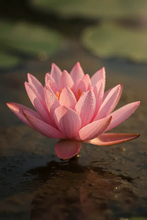 lotus flower symbolizes enlightenment