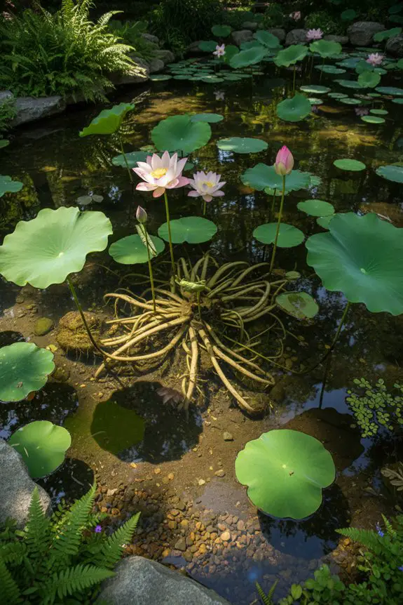 lotus sunlight and water requirements