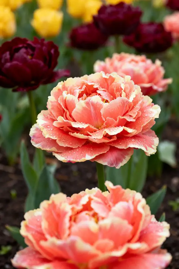 luxurious bowl shaped blossoms