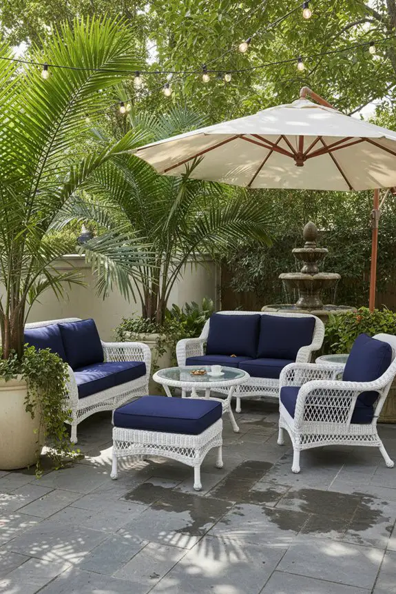 refreshing outdoor summer retreat