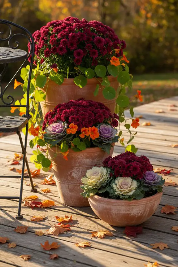 seasonal container garden transformations