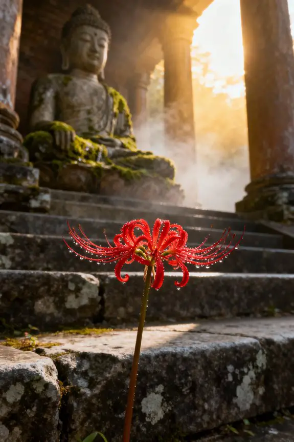spider lilies symbolize impermanence