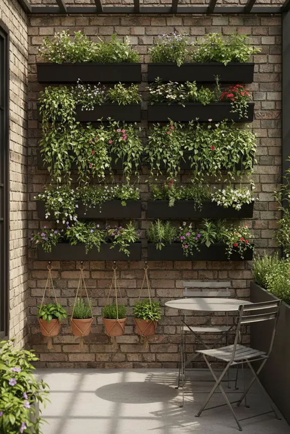 vertical gardening maximizes space