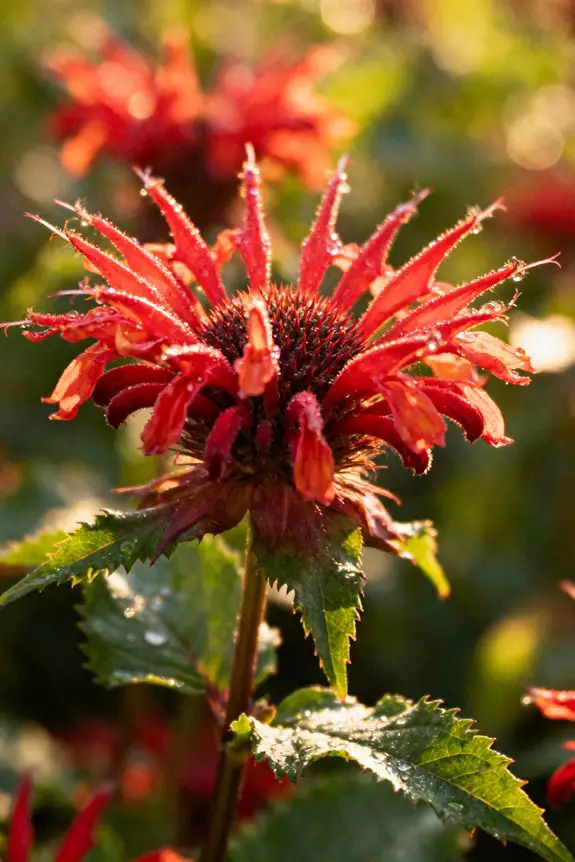vibrant blooms attract pollinators