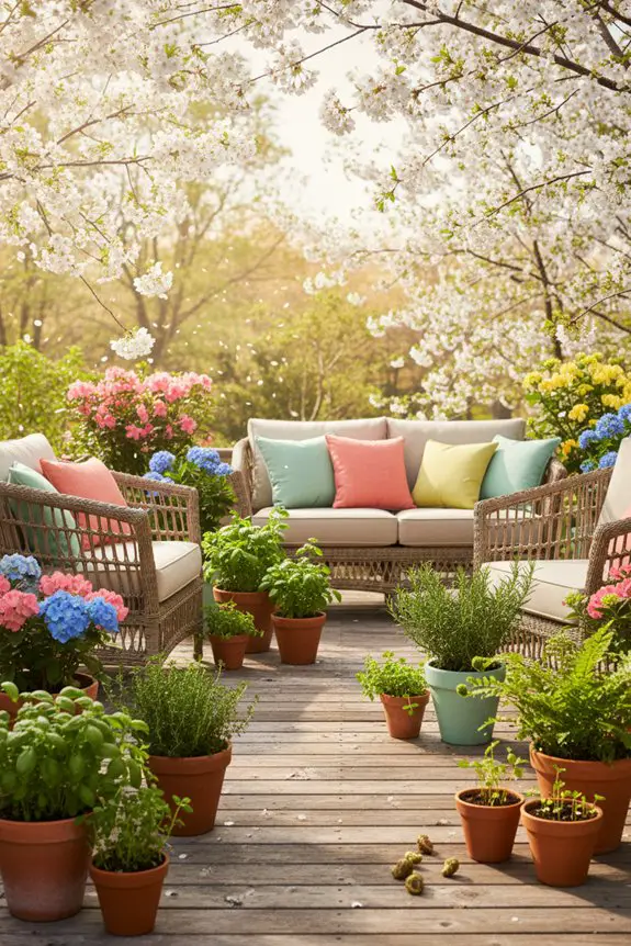 vibrant patio spring refresh