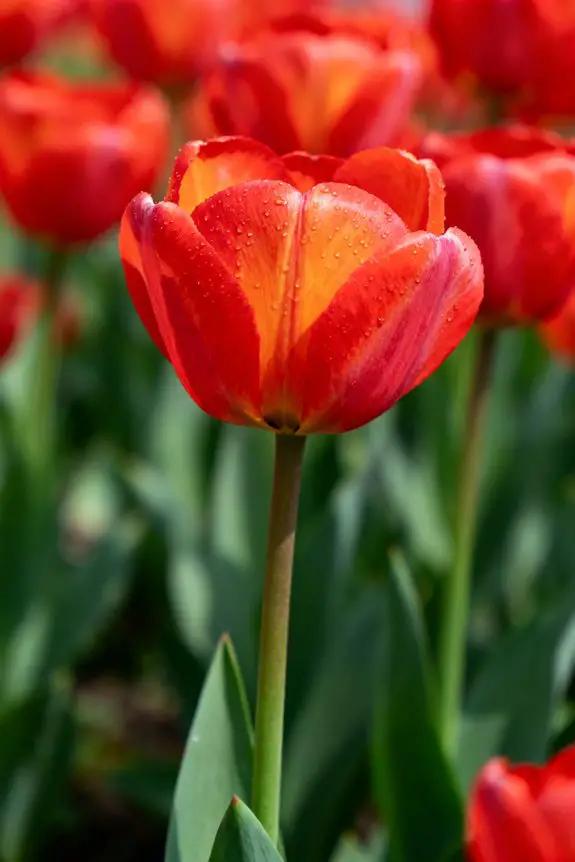 vibrant sturdy spring blooms
