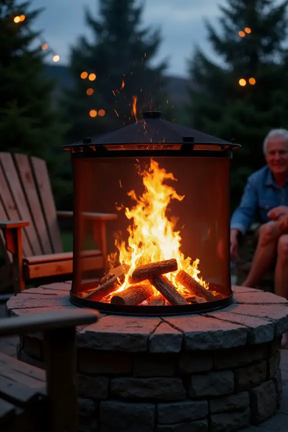 wood fire safety ensured